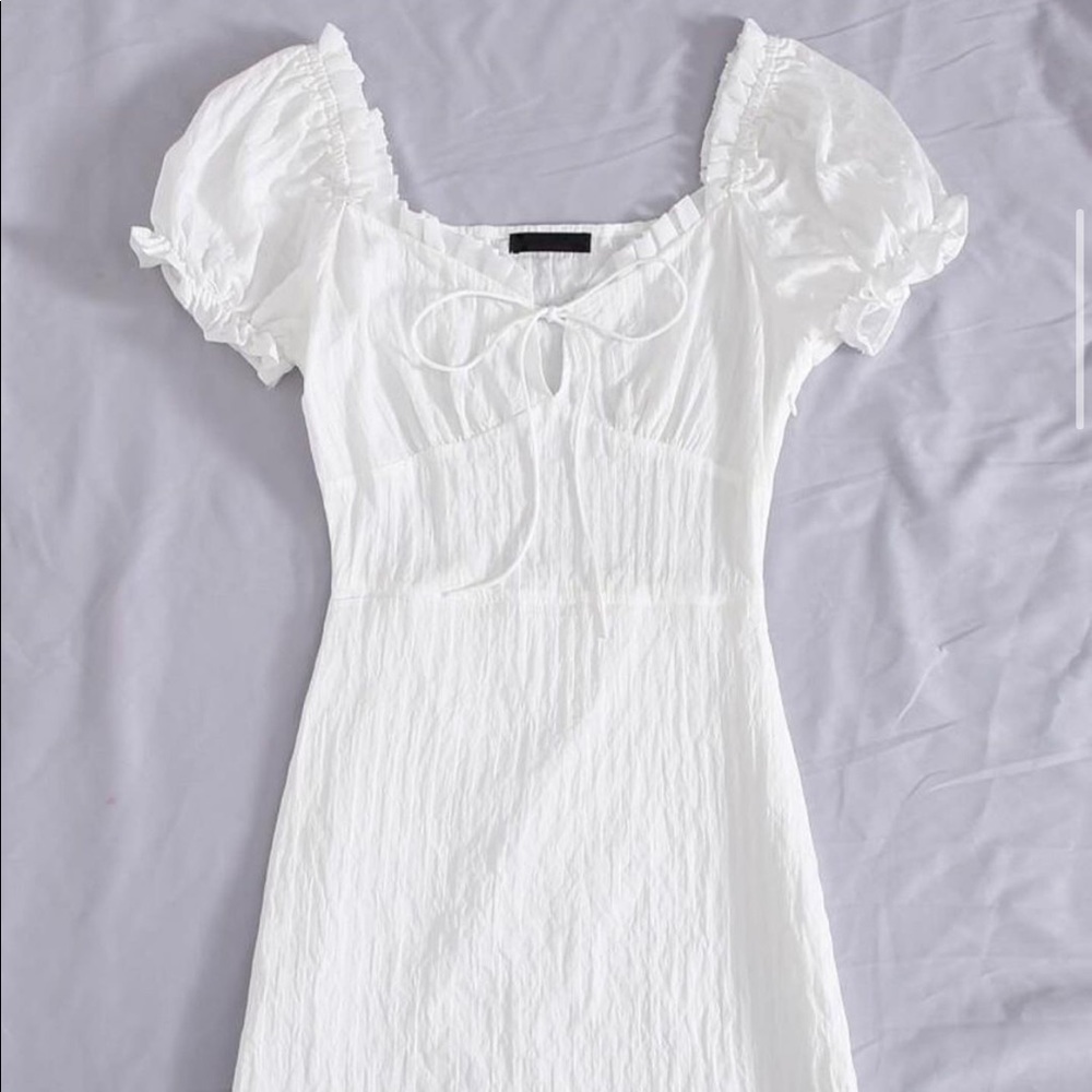 White dress